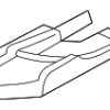 Belt Guide - Audi (8W7-857-792-4PK)
