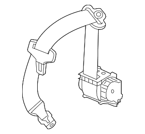 Seat Belt Assembly - BMW (72-11-7-918-753)