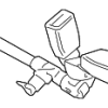 Lap Belt - BMW (72-11-7-245-663)