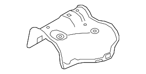 Heat Shield - Audi (80A-201-308)