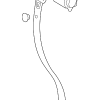 Center Seat Belt - Audi (83A-857-807-C-V04)