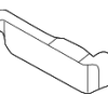 Seat Belt Guide - Audi (9J1-857-781-A)