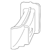 Side Duct - BMW (51-74-7-308-828)