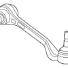 Rear Control Arm - BMW (31-10-6-898-072)