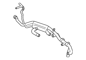 Reservoir Hose - Volkswagen (7P6-121-156-E)