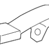Center Buckle - BMW (72-11-7-269-508)