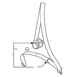 Lap & Shoulder Belt - Audi (8J8-857-705-E-V04) Lap & Shoulder Belt - Audi (8J8-857-705-E-V04)