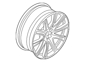Wheel, Alloy - BMW (36-11-7-850-583) Wheel, Alloy - BMW (36-11-7-850-583)