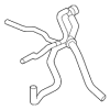 Hose Assembly - Volkswagen (3QF-122-157-H)