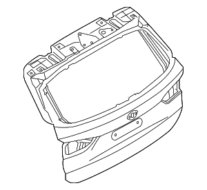 Lift Gate - BMW (41-62-9-450-465)