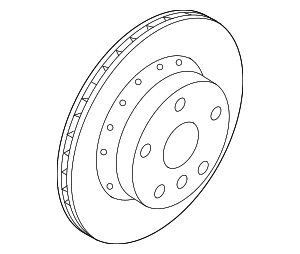 Brake Disc Ventilated Performance 341041 - BMW (34-20-7-889-663) Brake Disc Ventilated Performance 341041 - BMW (34-20-7-889-663)