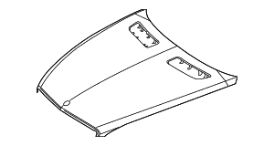 Hood - Mercedes-Benz (216-880-01-57)