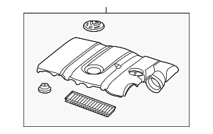 2005-2014 Volkswagen Air Cleaner Assembly - Volkswagen (07K-129-607-J)