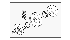 A/C Compressor Clutch - Volvo (31390538)