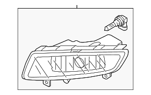 Fog Lamp Assembly - Volkswagen (561-941-699-B)