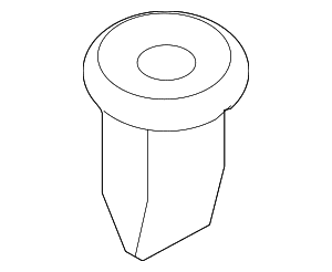 License Plate Light Panel Nut - Audi (8T0-827-310-A)