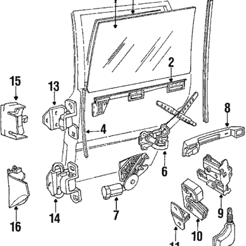 Window Regulator - Volvo (3503522)
