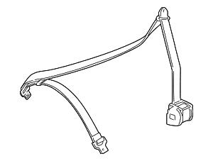 Lap & Shoulder Belt - BMW (72-11-8-407-990)