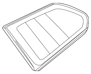 Quarter Glass - Volvo (31335352)