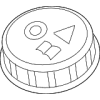 Reservoir Cap - Audi (5Q0-611-349-A)