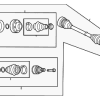 Drive Shaft - Audi (80A-501-204-G)