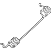 Parking Brake Shoe Return Spring - Audi (971-609-715)