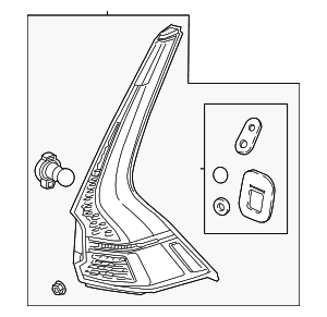 Tail Lamp - Volvo (32228915)