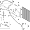 Refrigerant Hose - Volkswagen (1EA-816-524-D)
