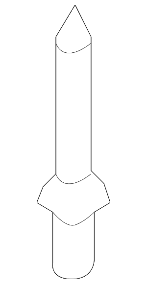 Radiator Support Air Duct Rivet - BMW (07-14-7-126-190) Radiator Support Air Duct Rivet - BMW (07-14-7-126-190)