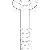 Headlight Mounting Bolt - Mercedes-Benz (006-990-70-12)