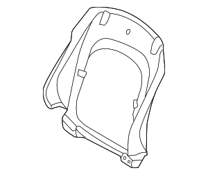 Seat Back Panel - Volvo (32248045)