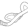Power Steering Return Hose - BMW (32-41-6-774-304)