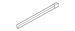 Belt Weather-Strip - Audi (8F0-839-480-E) Belt Weather-Strip - Audi (8F0-839-480-E)