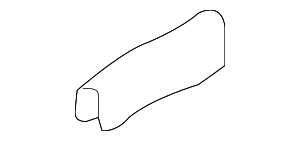 Seat Track Cover - Audi (8H0-881-063-A)