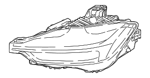 Headlamp Assembly - Volvo (31656554)