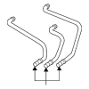 HVAC Heater Hose - BMW (64-21-6-927-808)