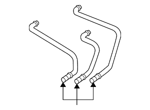 HVAC Heater Hose - BMW (64-21-6-927-808)
