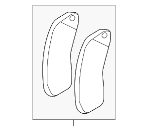 Brake Pads - Audi (9J1-698-151-M)