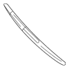Wiper Blade - Mercedes-Benz (203-820-21-45-90)