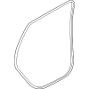 Door Weather-Strip - Audi (4KE-839-911-A)