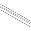 Front Weather-Strip - BMW (51-35-7-177-941)