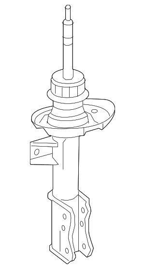 Suspension Strut - Mercedes-Benz (176-323-54-00) Suspension Strut - Mercedes-Benz (176-323-54-00)