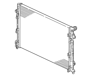 Radiator - Volkswagen (3QF-121-251-C)