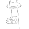 Suspension Strut - BMW (37-10-6-878-120)