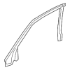 Weather-Strip On Body - Audi (4G8-845-353-H)