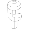 Radiator Air Seal Clip - Mercedes-Benz (000-991-25-95)