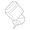 Buckle - Audi (8W0-857-740-C-MNB)