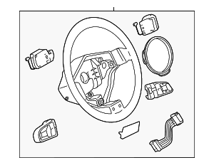 Steering Wheel - Audi (8K0-419-091-DT-IWQ)