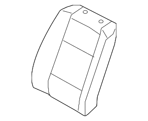 Seat Back Cover - BMW (52-10-6-974-511) Seat Back Cover - BMW (52-10-6-974-511)