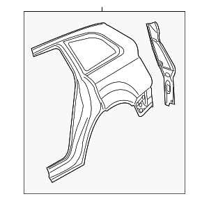 Quarter Panel - Audi (4L0-809-840)